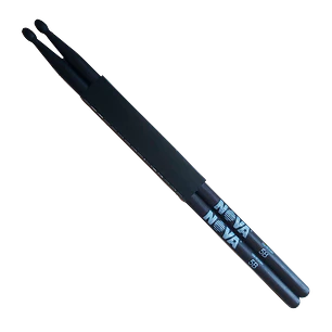 Baqueta NOVA - Vic Firth 5B Black (Punta Madera)