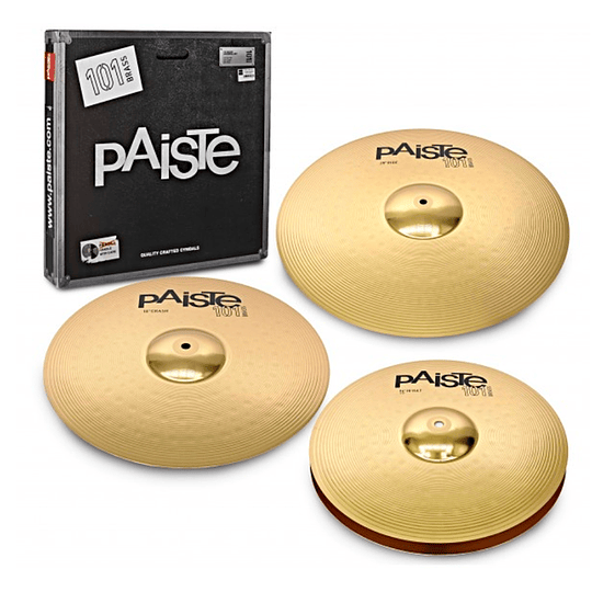 Set Paiste Brass 101 Universal Set HH14, CR16 , RD20