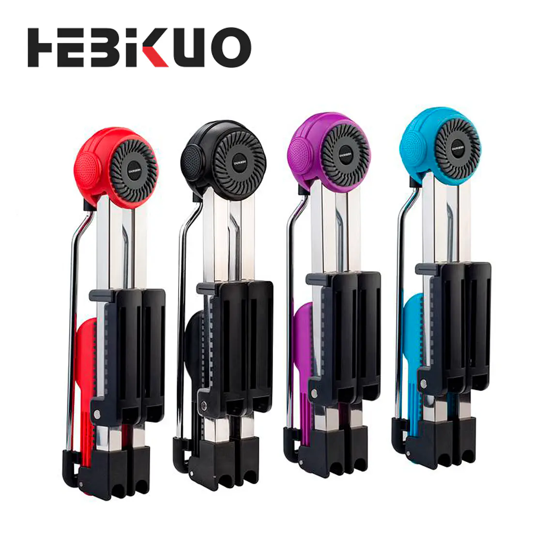 Hebikuo Atril Guitarra Bajo M-50 ROJO 2