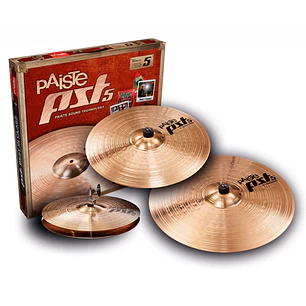 Set Paiste B8 PST-5 Universal Set HH14, CR16, RD20