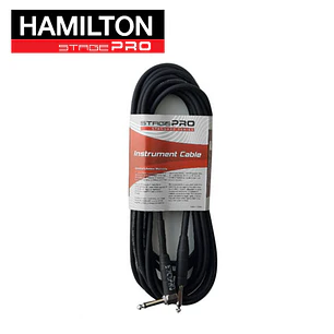 Hamilton - Stage Pro - Cable 6Mts - Plug Recto y Angulo