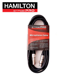 Hamilton -Stage Pro - Cable Micrófono XLR 3Mts