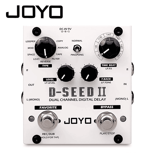 Joyo D-Seed II (Delay + Looper)