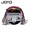 Joyo CM-05 Cable Patch Blindado (x6), 40 cm