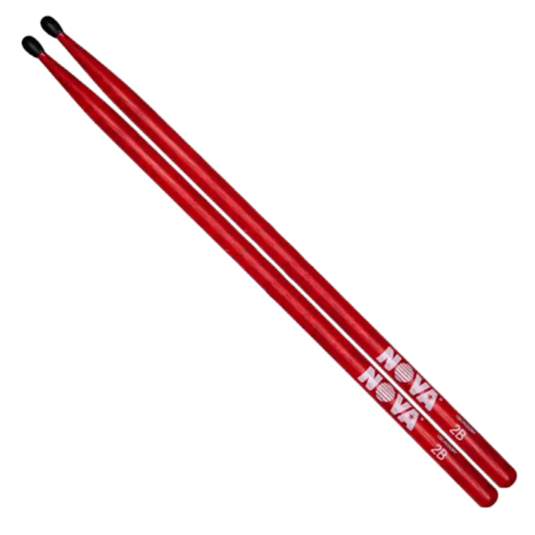 Baqueta NOVA - Vic Firth 2BN Red (Punta Nylon) 1