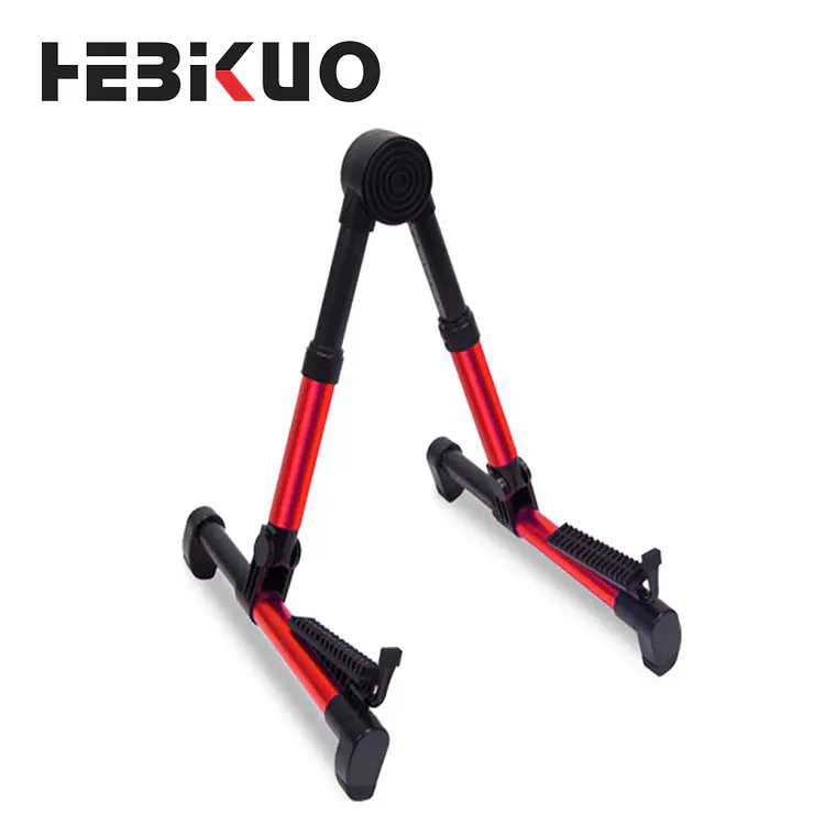 Hebikuo Atril Guitarra Bajo A-20 ROJO 4