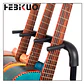 Hebikuo - Atril Guitarra-Bajo 3 Instrumentos ZSJ-73 Ruedas - Miniatura 2
