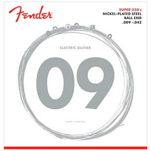 Cuerdas Fender Super 250's .009 - .042