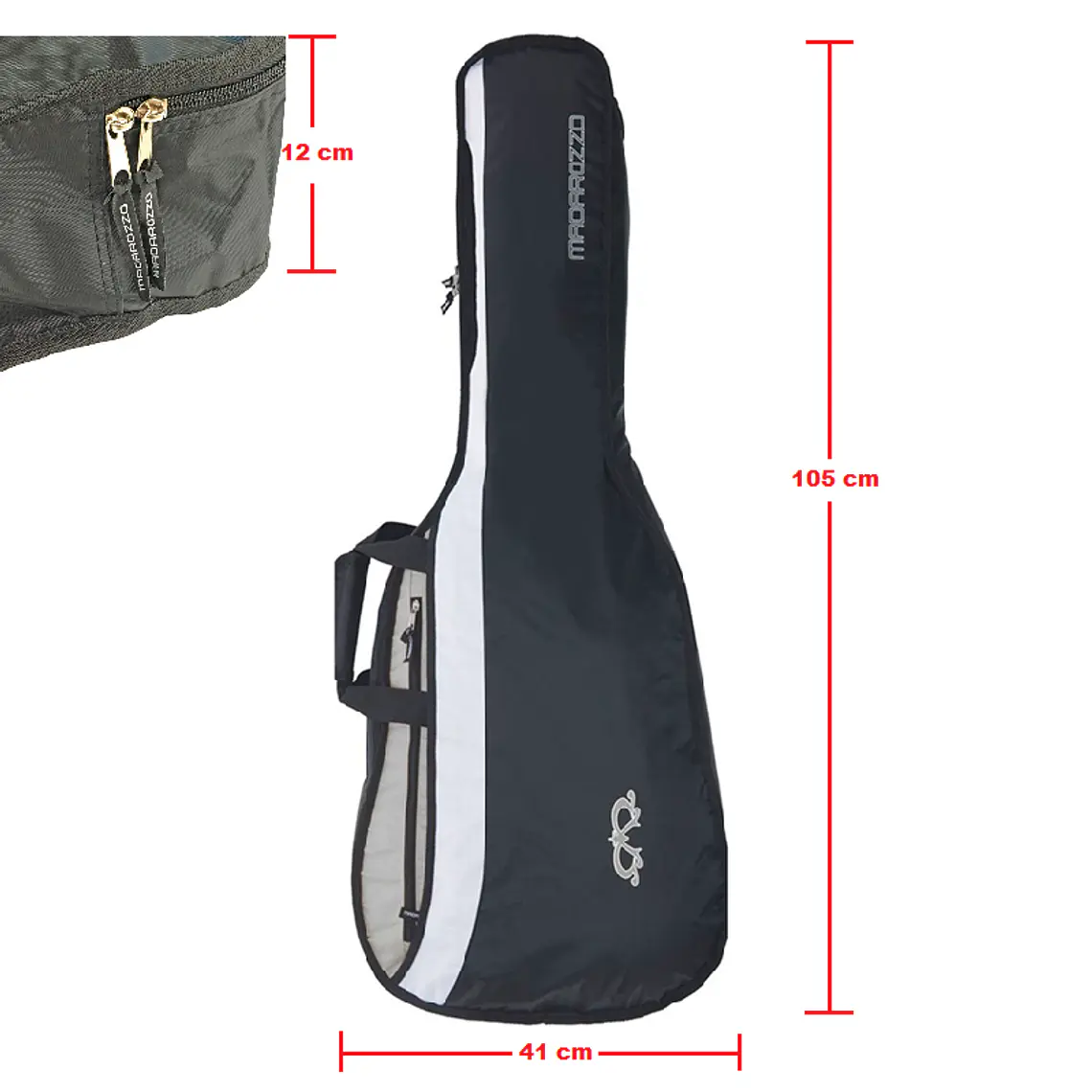 Funda Guitarra Acústica - Acolchado 3 mm - Colores 7