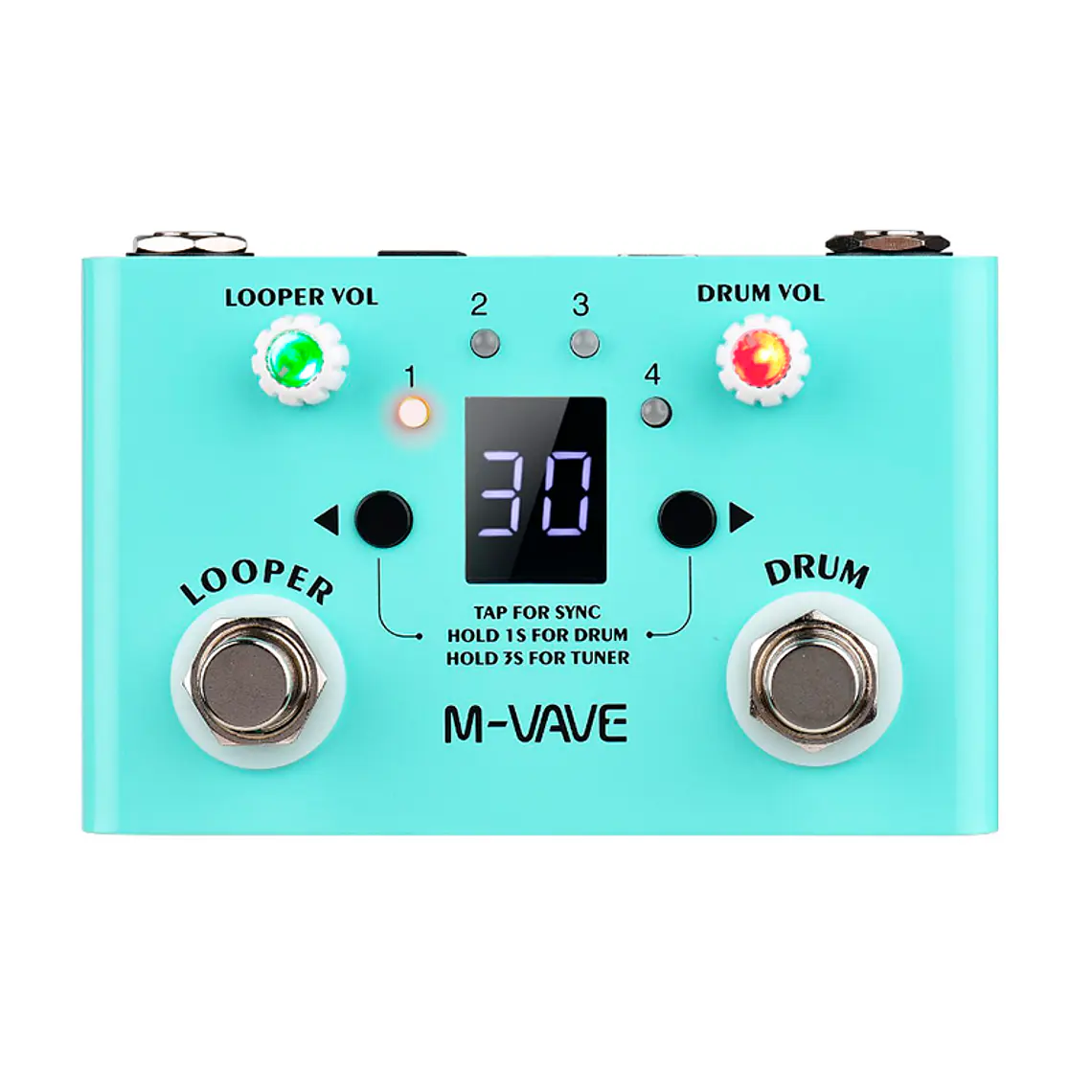 M-Vave Lost Tempo - Ritmos Batería + Looper 1