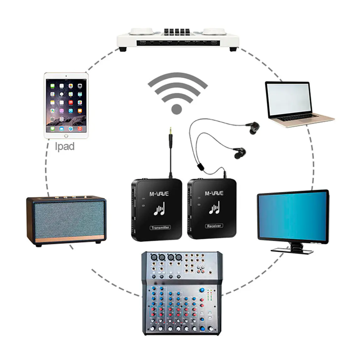 M-Vave Monitor Inalámbrico WP-10 3