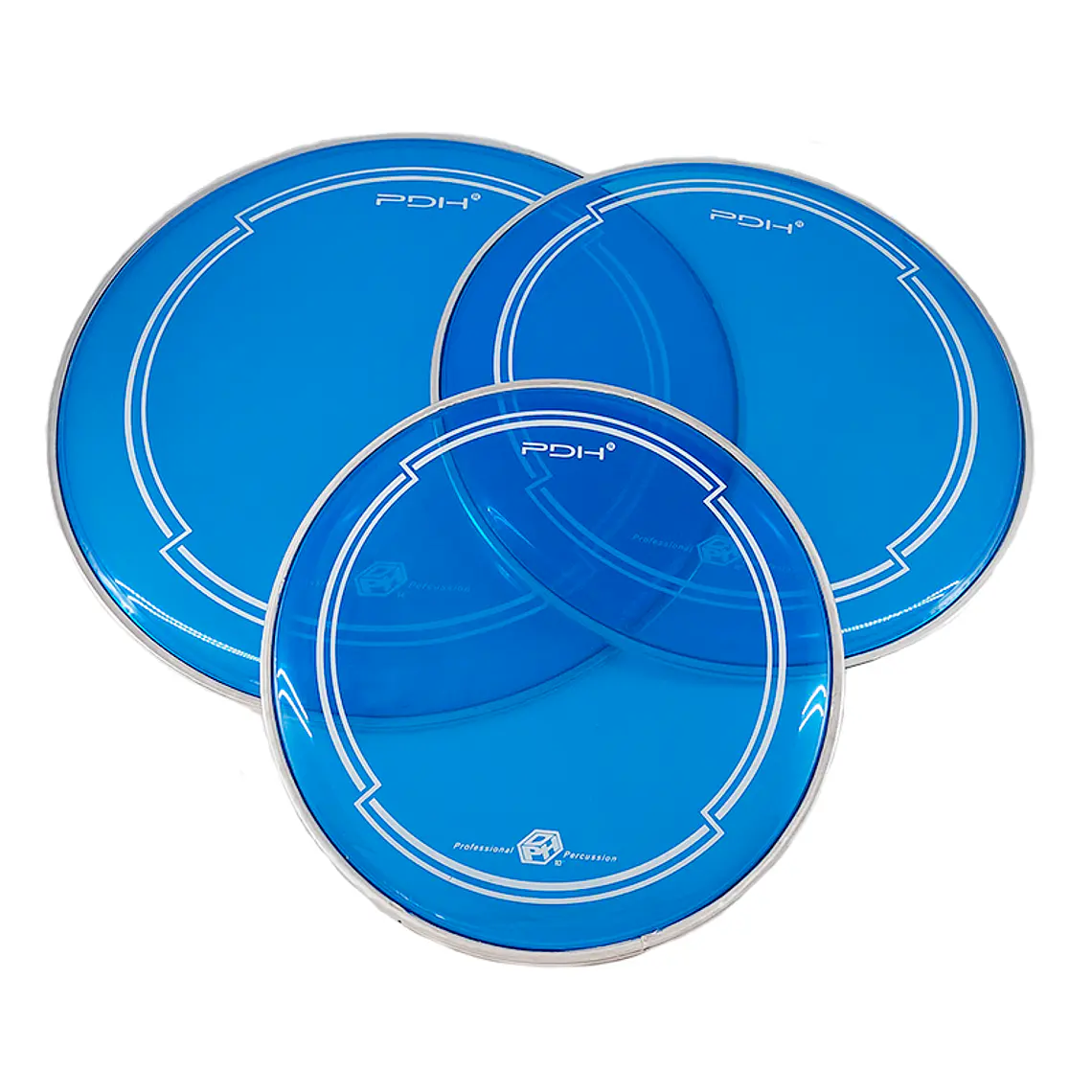 Set Parches PDH Blue Hydra Series 10