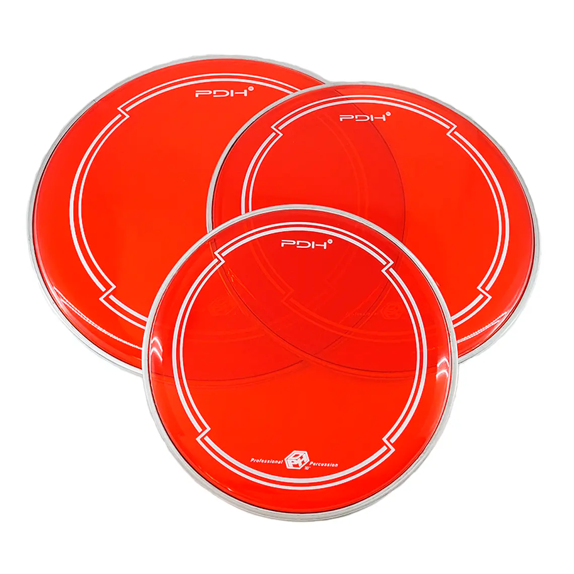 Set Parches PDH Red Hydra Series 10