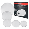 Set Parches PDH Malla Doble Capa Blanco 10