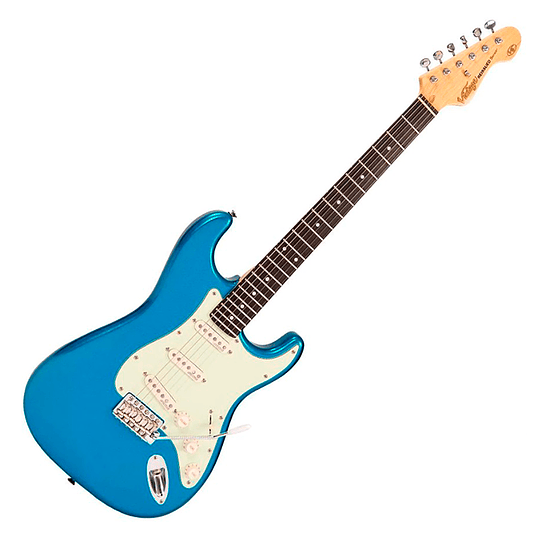 Guitarra Vintage V6 Reissued - Candy Apple Blue