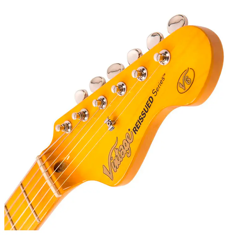 Guitarra Vintage V6 Reissued - Firenza Red 4