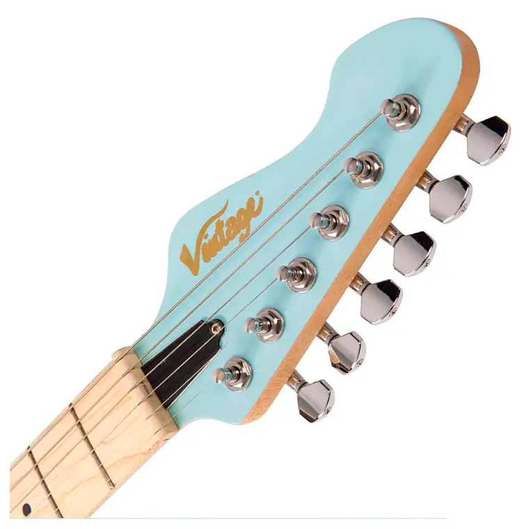 Guitarra Vintage V6M24 Reissued - Laguna Blue 4