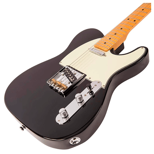 Guitarra Vintage V75 Reissued - Telecaster Boulevard Black