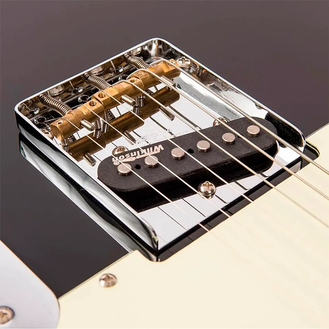 Guitarra Vintage V75 Reissued - Telecaster Boulevard Black 3
