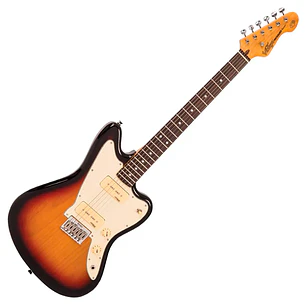 Guitarra Vintage V65 Reissued - Jaguar Tobacco Sunburst