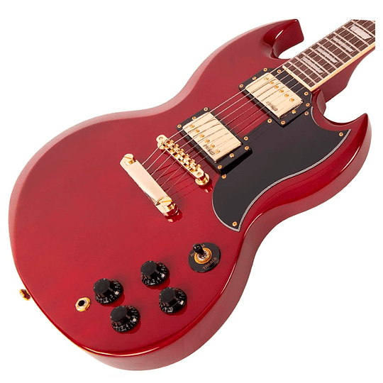  Guitarra Vintage VS6 - Cherry Gold