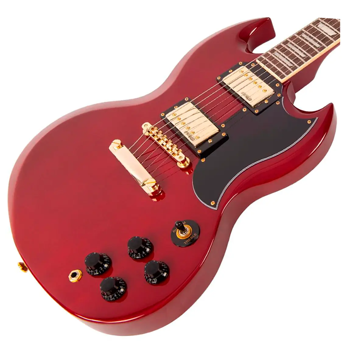  Guitarra Vintage VS6 - Cherry Gold 2