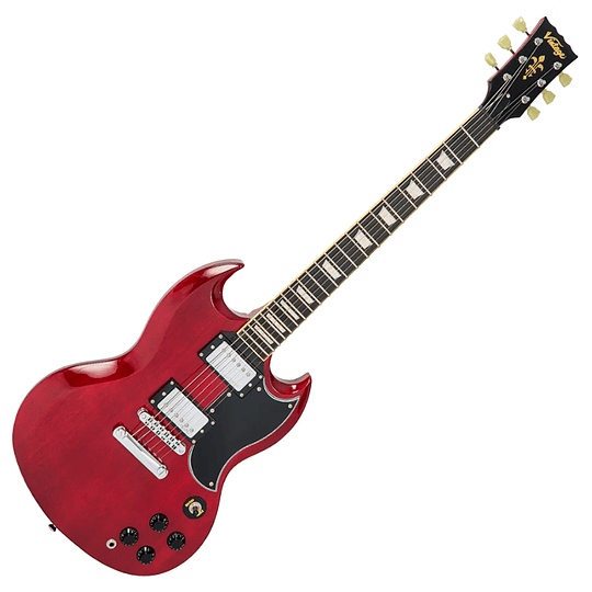  Guitarra Vintage VS6 - Cherry Red