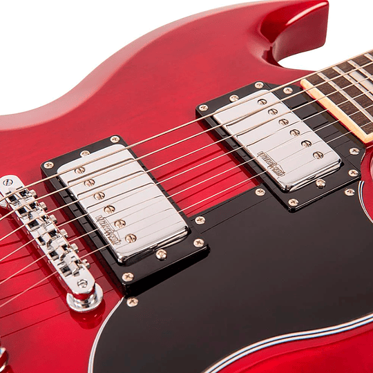  Guitarra Vintage VS6 - Cherry Red