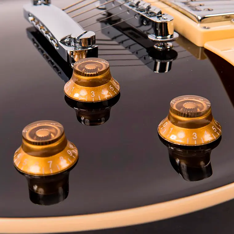  Guitarra Vintage V100 - Boulevard Black 4