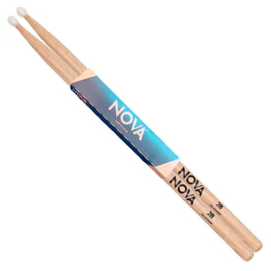 Baqueta NOVA - Vic Firth 2BN Natural (Punta Nylon)