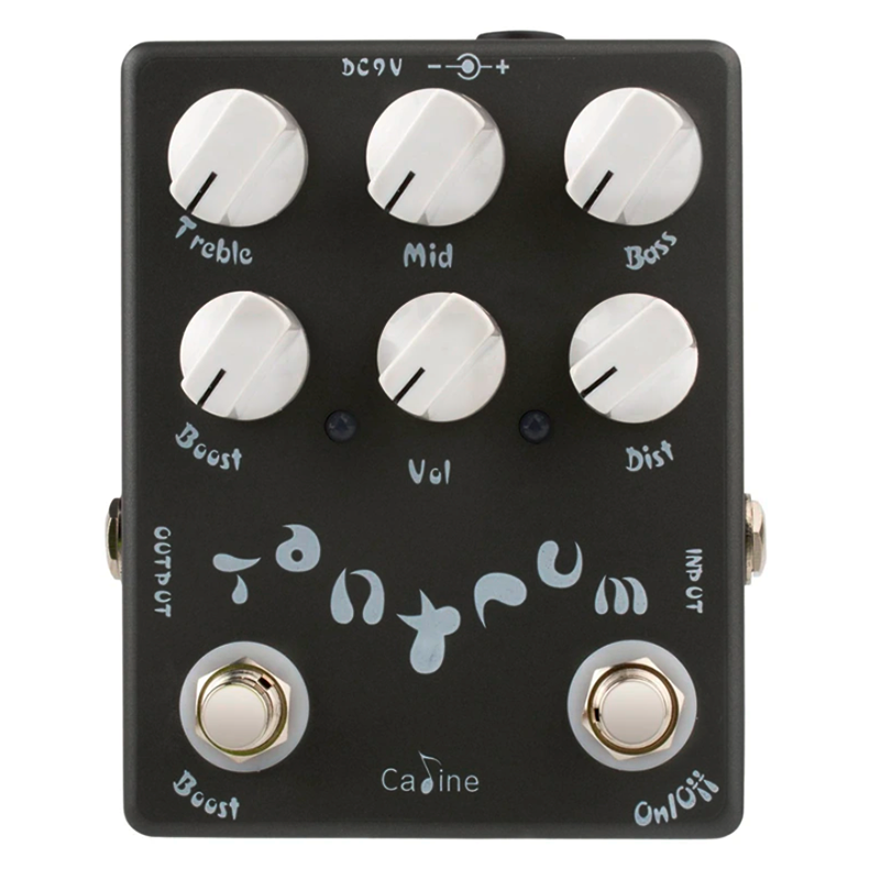 Caline CP-510 Jaguar Distortion – Pedale Distorsore Heavy Metal Con Controllo Bias, True Bypass