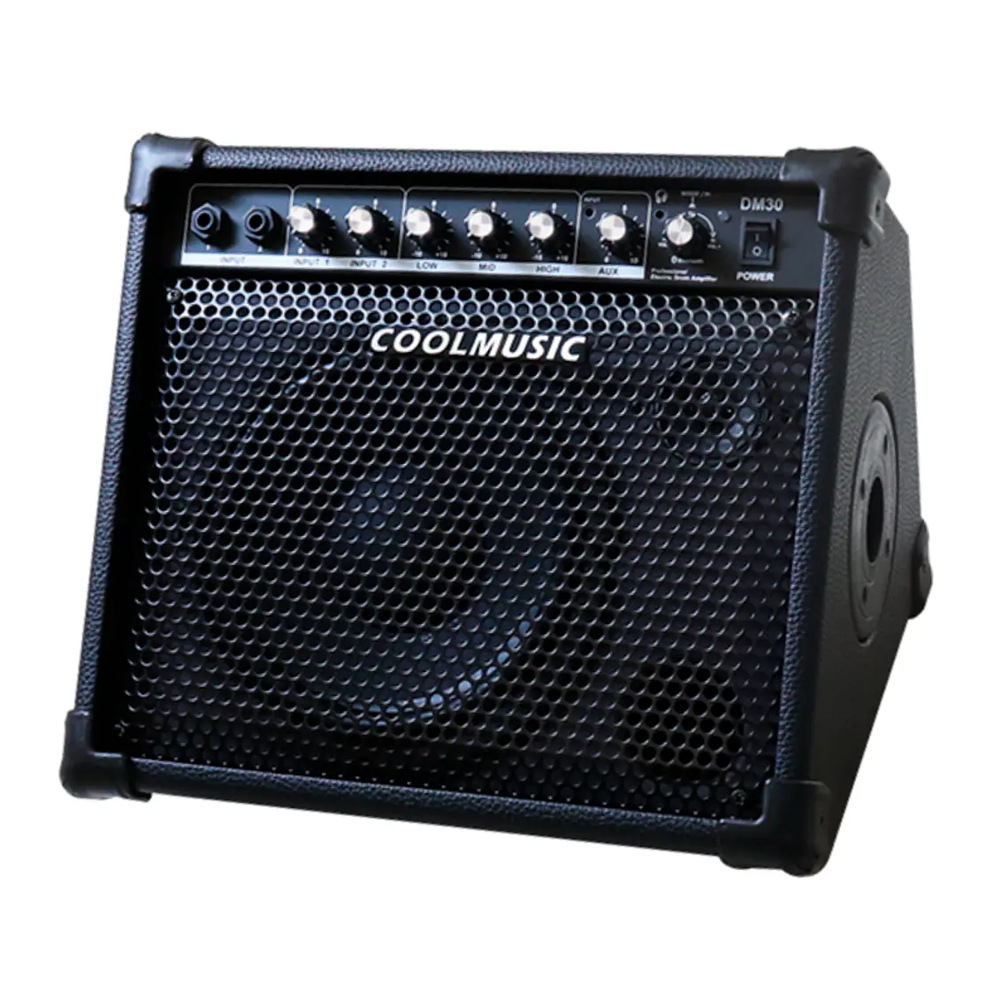 Coolmusic DM-30 30W Amplificador Batería y/o Teclado 2