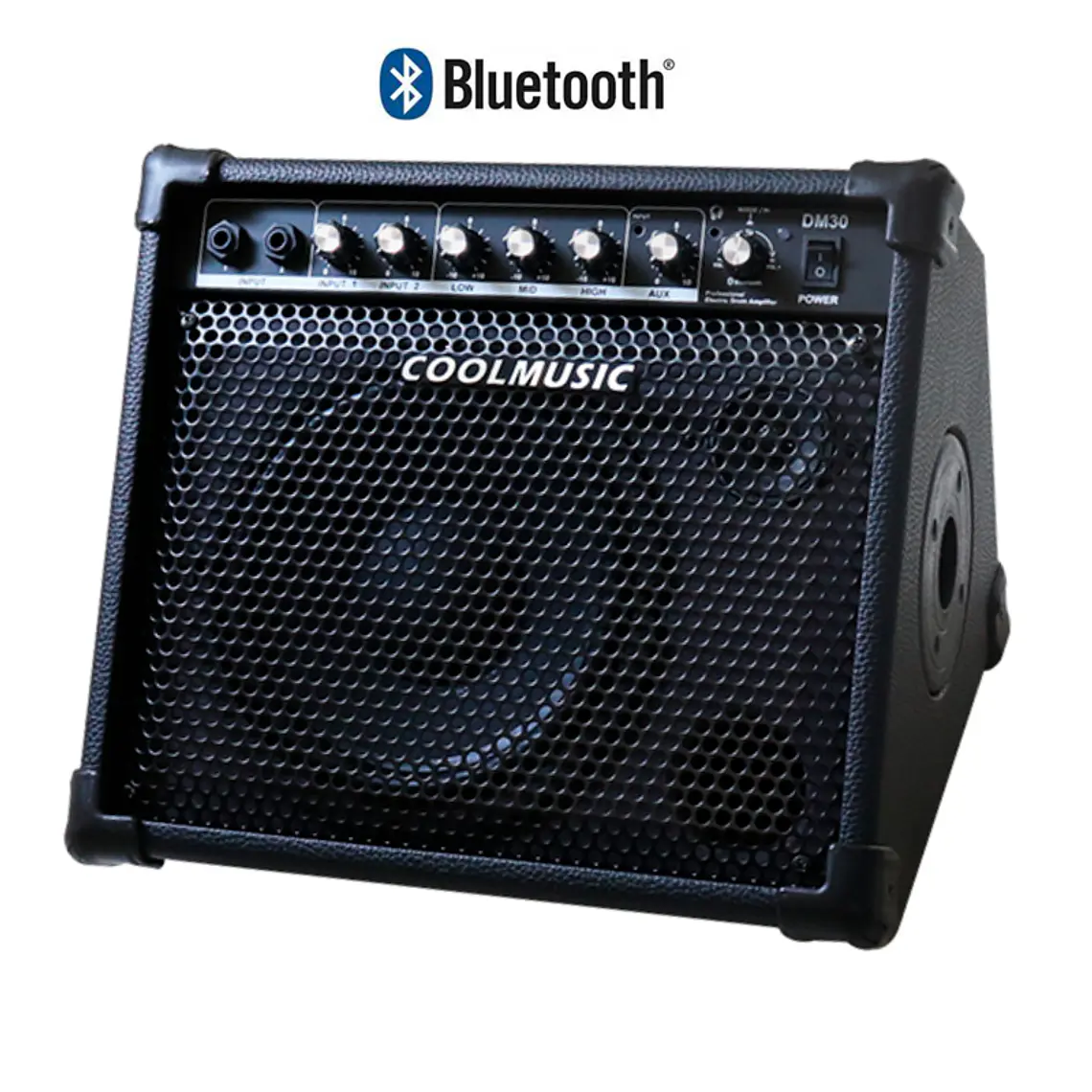Coolmusic DM-30 30W Amplificador Batería y/o Teclado 1