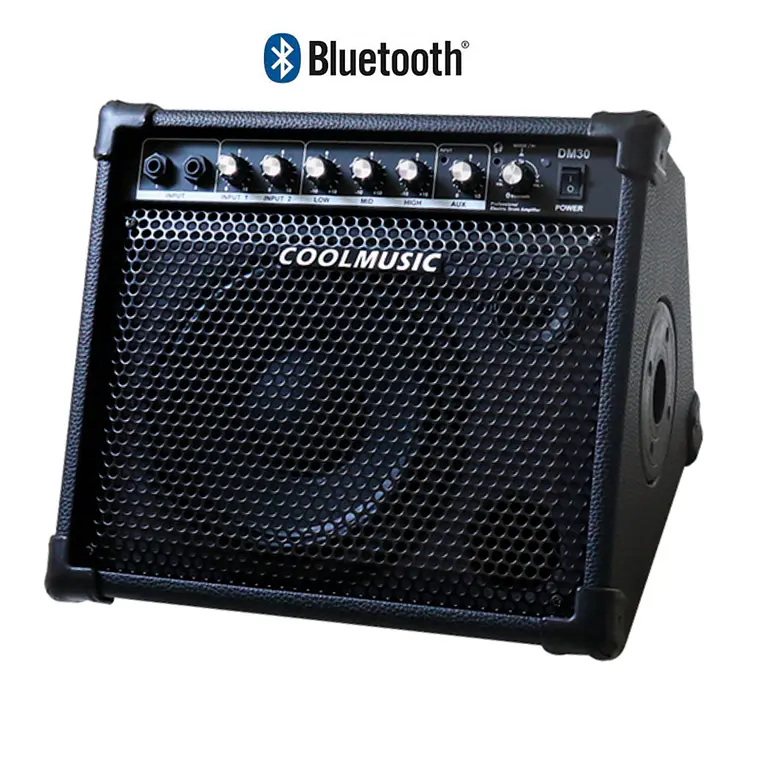 Coolmusic DM-30 30W Amplificador Batería y/o Teclado 1