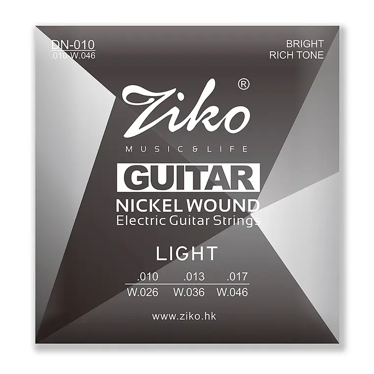 Ziko Cuerdas Guitarra Eléctrica 0.10 DN-010 1