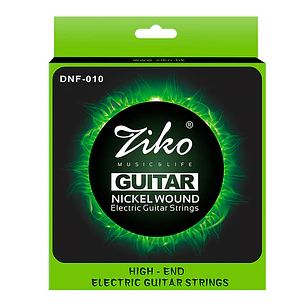 Ziko Cuerdas Guitarra Eléctrica 0.10 DNF-010