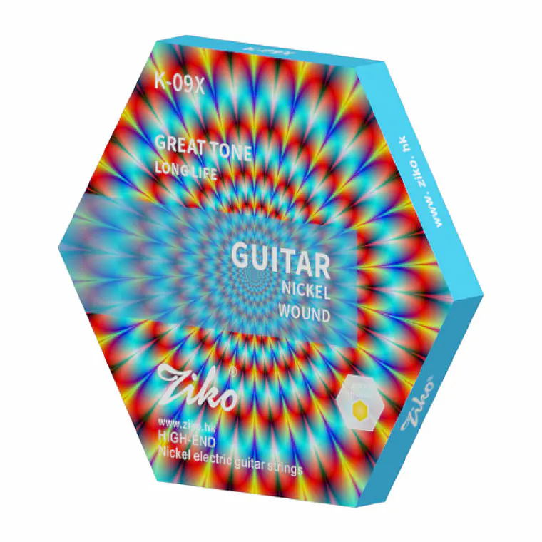Ziko Cuerdas Guitarra Eléctrica 0.09 K-09X Premium 1