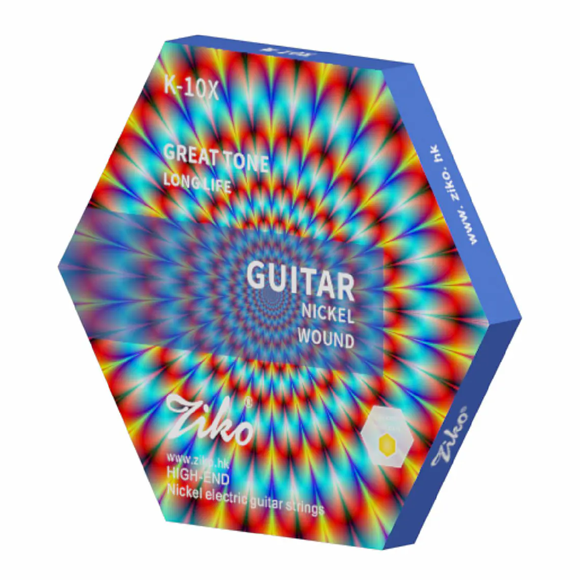 Ziko Cuerdas Guitarra Eléctrica 0.10 K-10X Premium 1