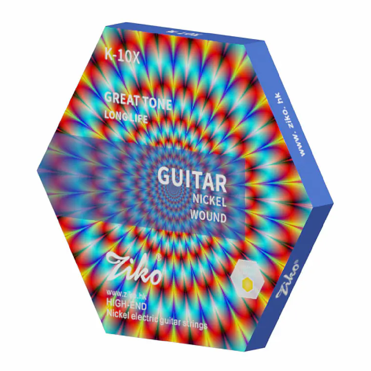 Ziko Cuerdas Guitarra Eléctrica 0.10 K-10X Premium 1