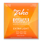 Ziko Cuerdas Metálicas Guitarra Acústica 0.10 DP-010 - Miniatura 1