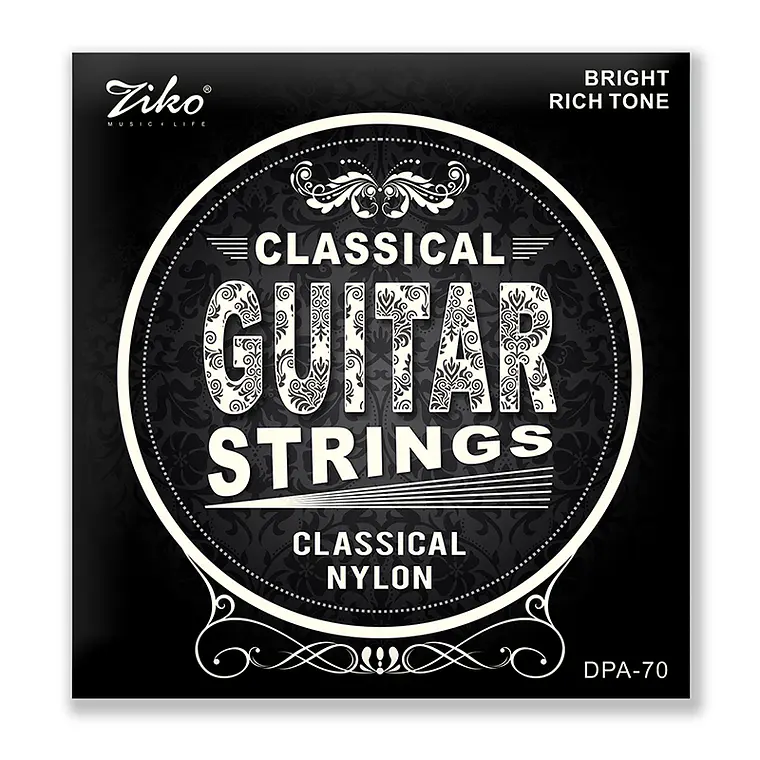 Ziko Cuerdas Nylon Guitarra Acústica DPA-70 1