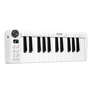 M-Vave SMK25 MINI- Controlador MIDI Bluetooth Blanco