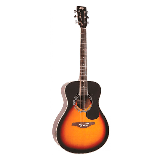  Guitarra Acústica Vintage V300 Oufit - Sunburst