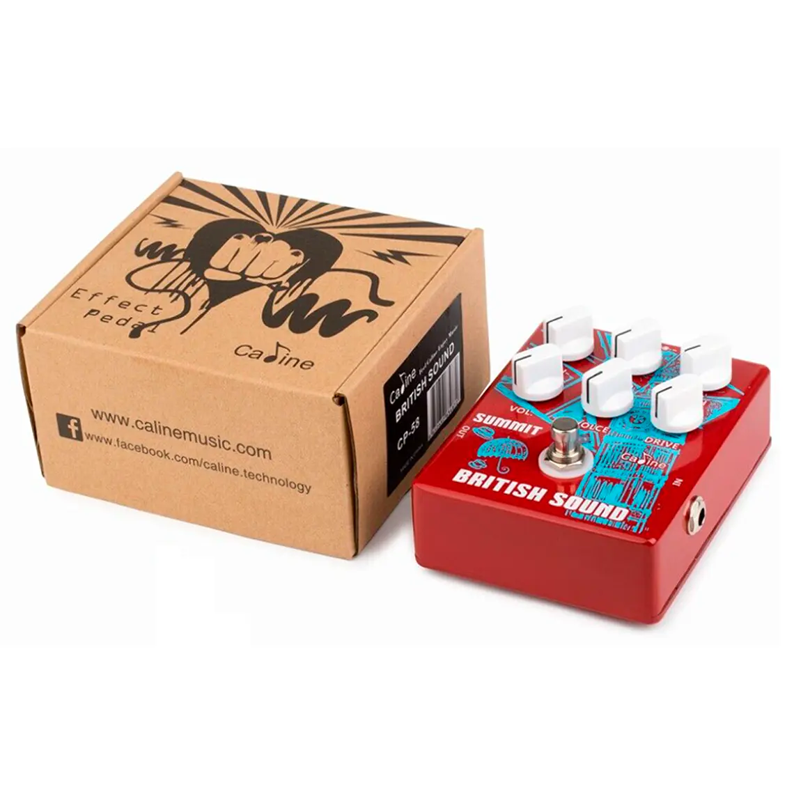 Caline British Sound - Preamp Marshall Distorsión / CP-58 3