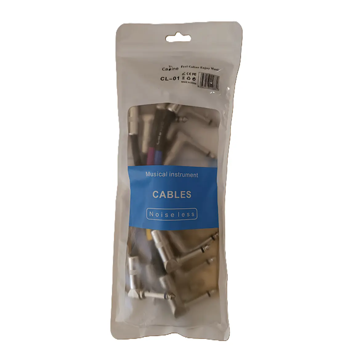 Caline CL-01 Cable Patch Blindado (x6), 15 cm 3