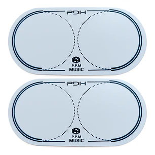 PDH - 2 Protectores Bombo - Doble Blanco