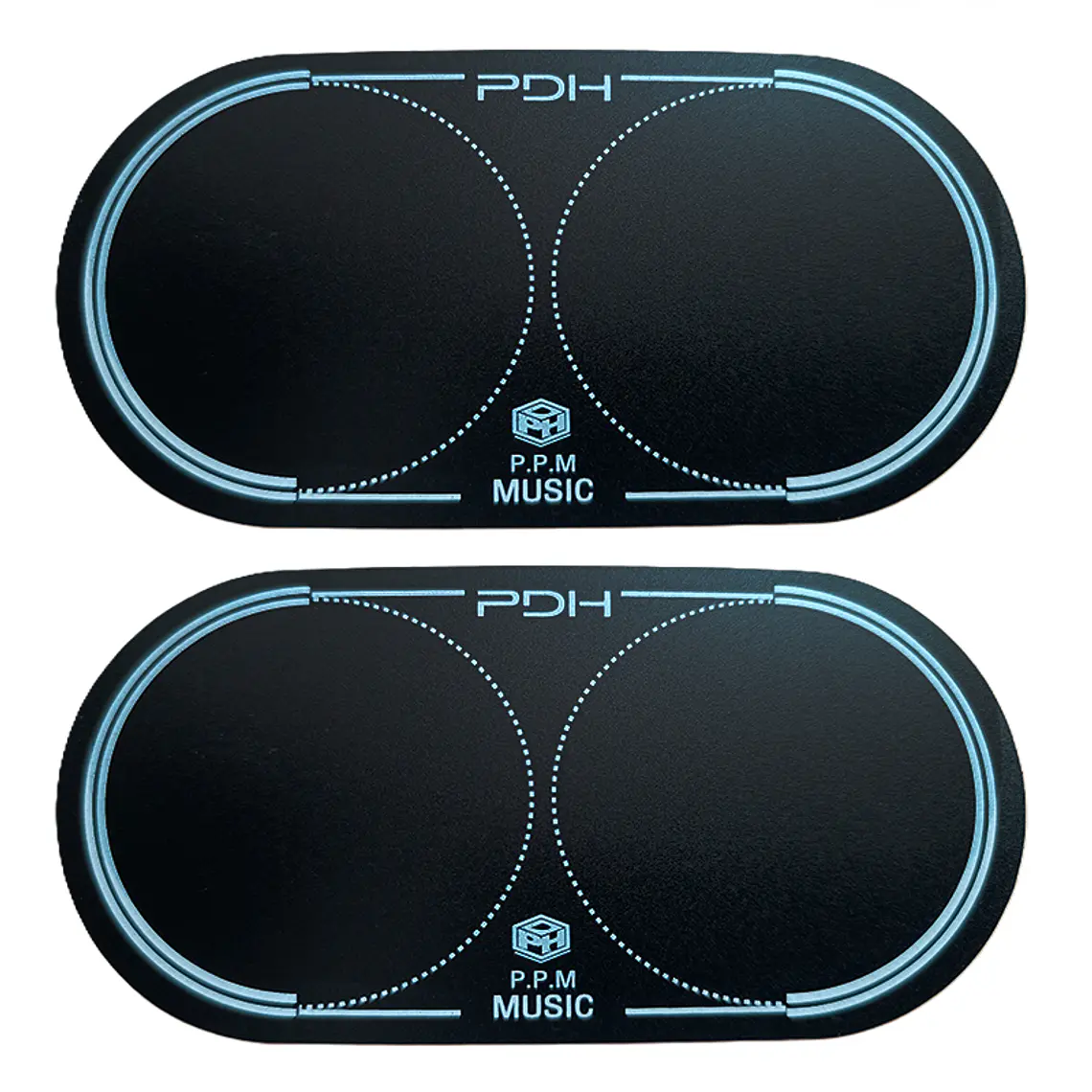 PDH - 2 Protectores Bombo - Doble Negro 1