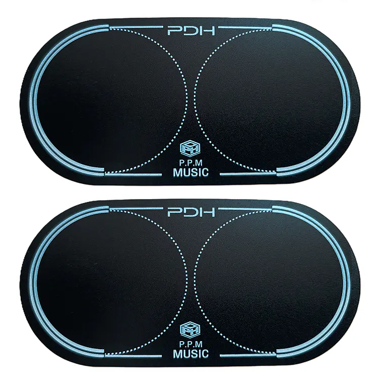 PDH - 2 Protectores Bombo - Doble Negro 1