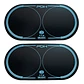 PDH - 2 Protectores Bombo - Doble Negro - Miniatura 1