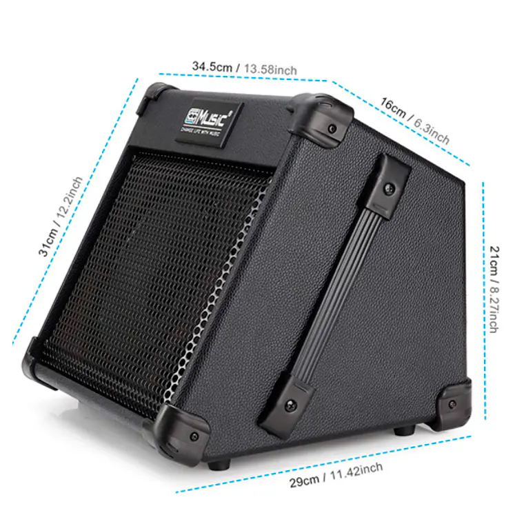 Coolmusic BP-40 40W Amplificador Recargable Multi Instrumento 5